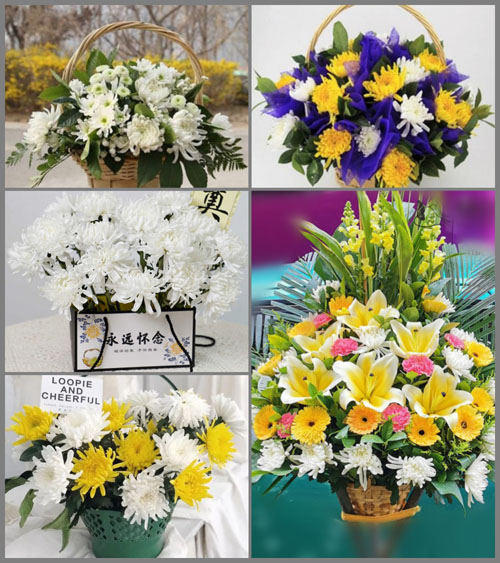 北京延庆区百泉街道颍泽洲社区白事提篮配送